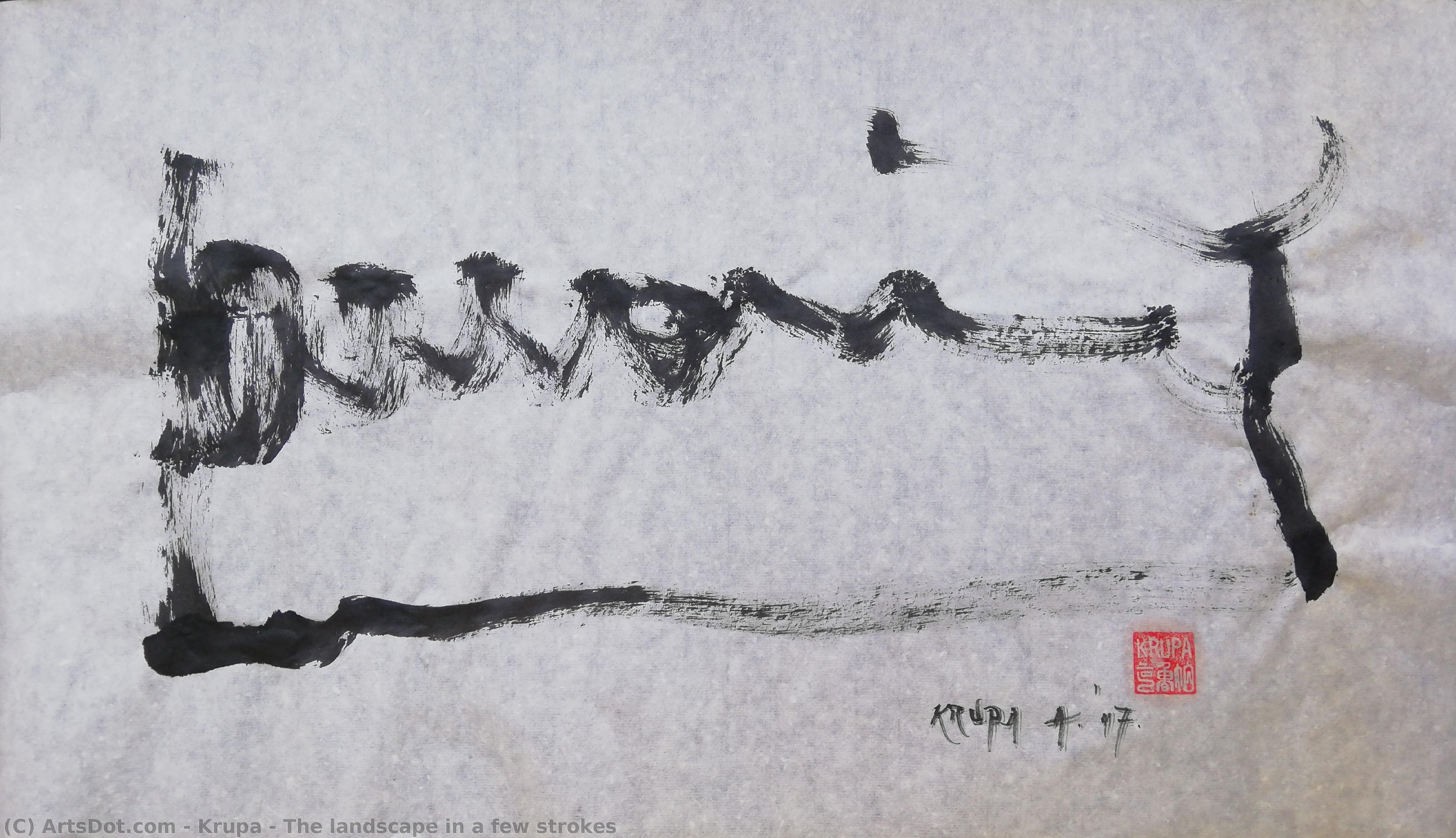The Landscape In A Few Strokes — Alfred Freddy Krupa