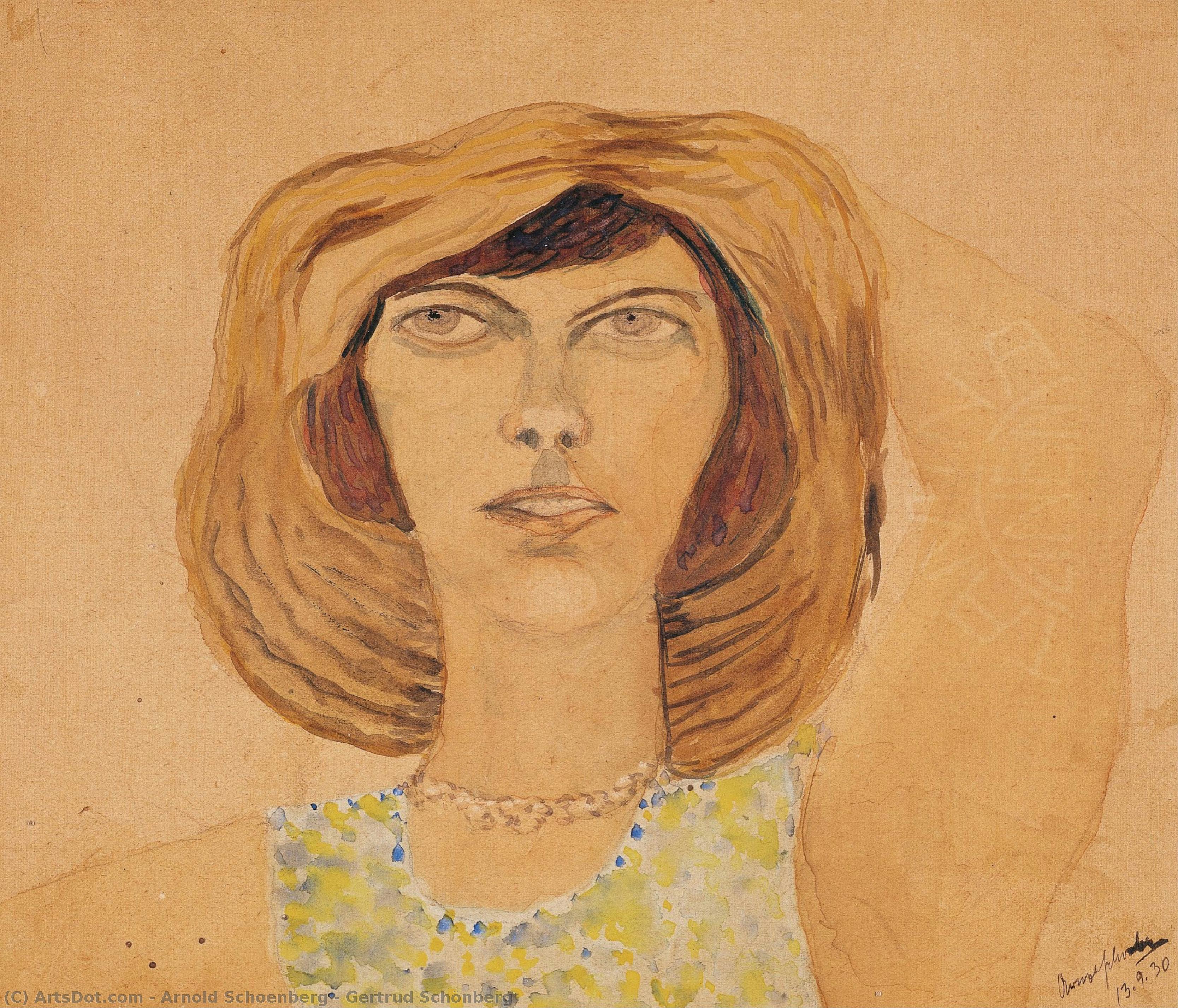 Gertrud Schönberg — Arnold Šonberg