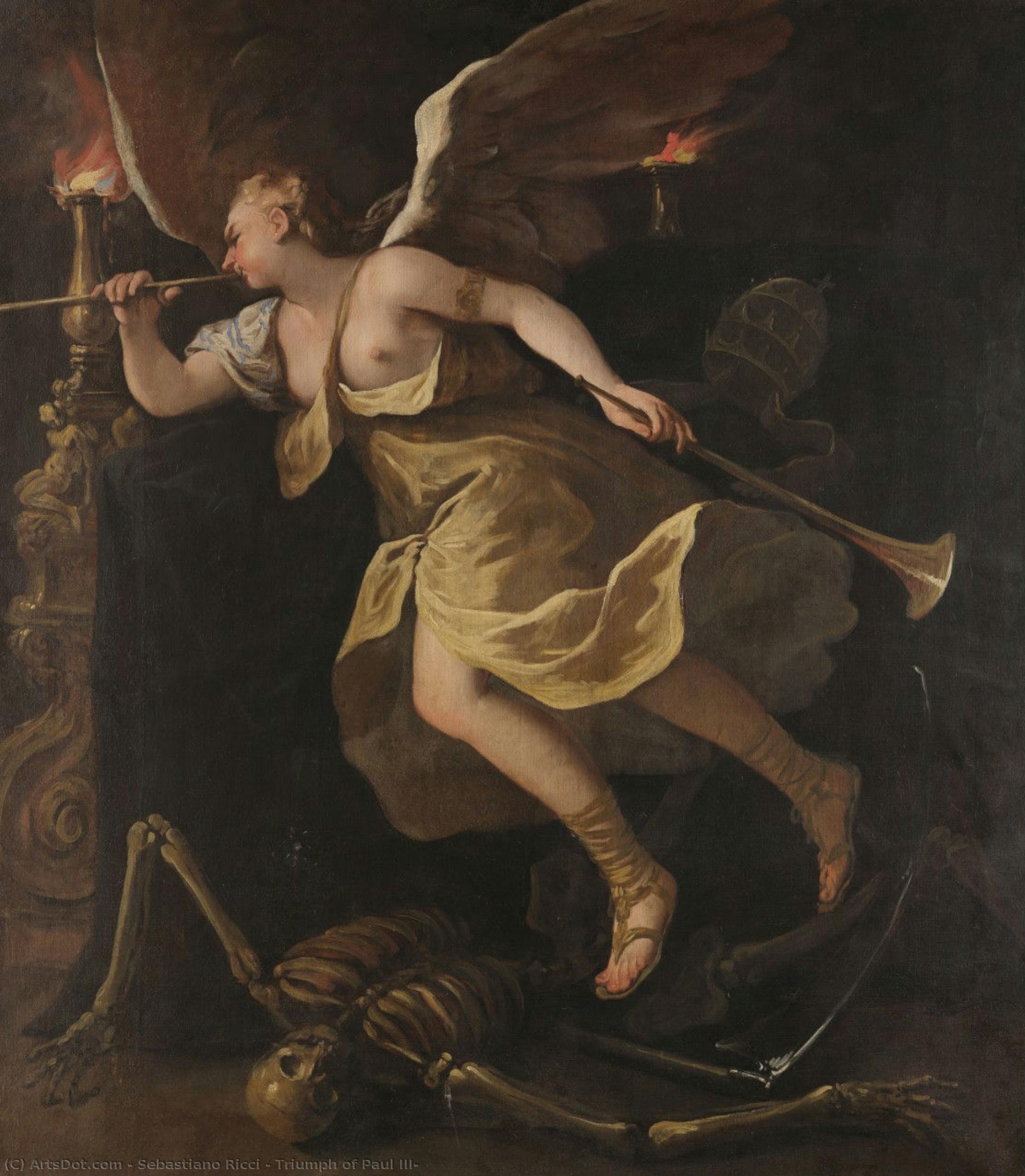 Triumph Of Paul Iii — Sebastiano Ricci