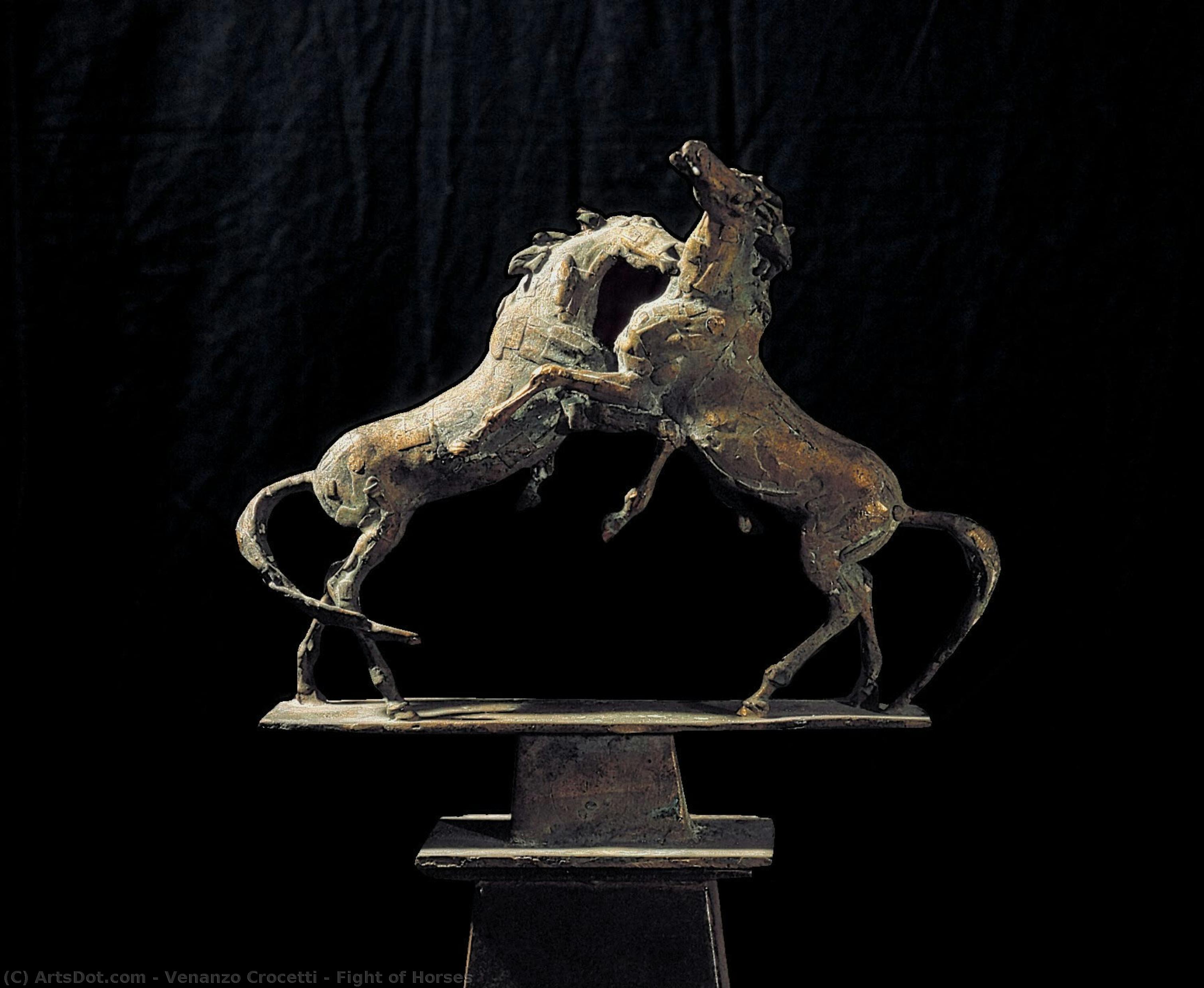 Fight Of Horses — Venanzo Crocetti