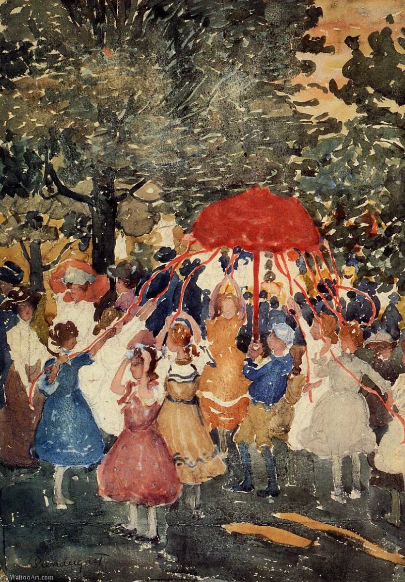 Maypole — Maurice Brazil Prendergast