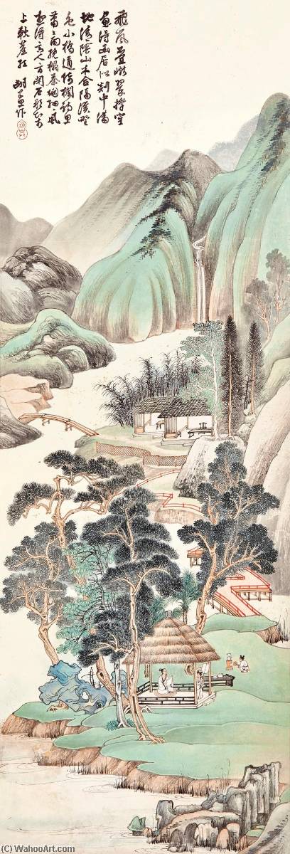 Brewing Tea At The Hermitage — Hu Ruosi