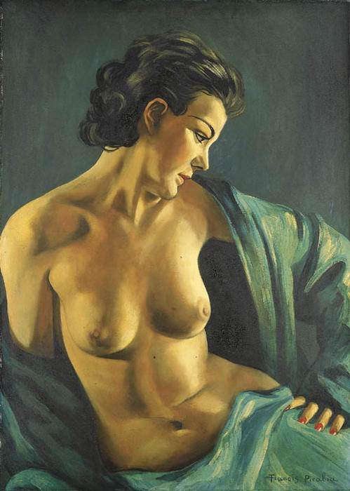 Femme Au Châle Vert — Francis Picabia