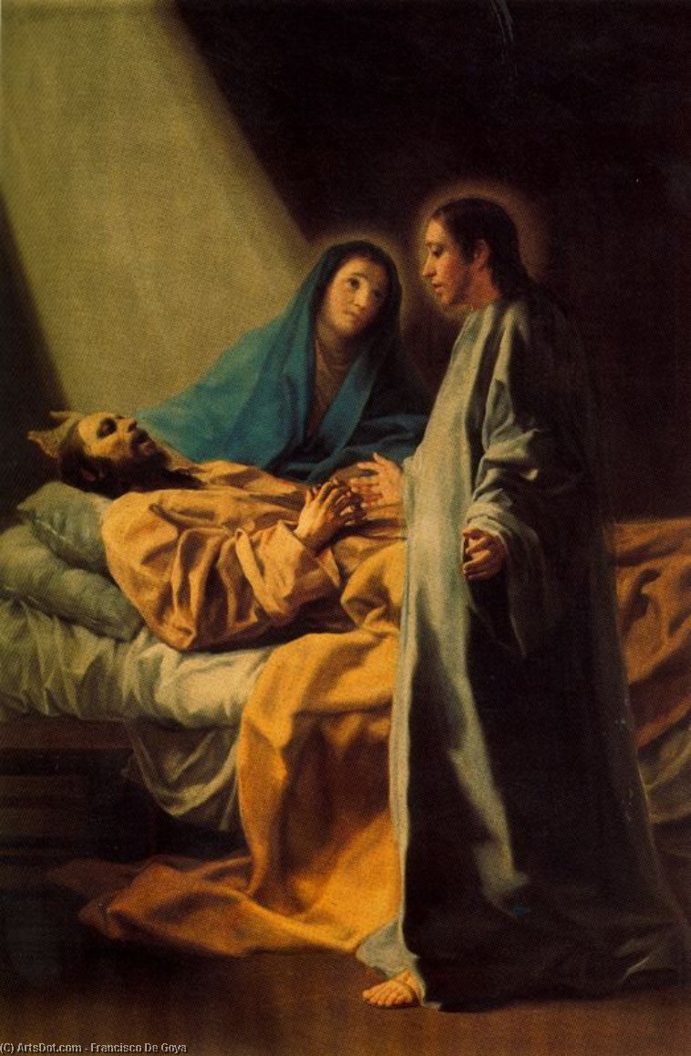 Saint Joseph's Dream (el Sueño De San José) — Francisco José De Goya Y Lucientes