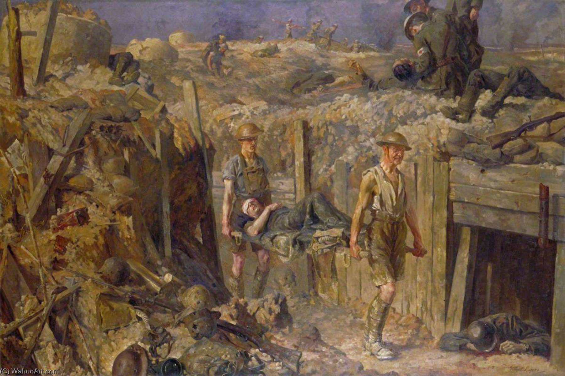 The Royal Army Medical Corps At Messines During The 1917 Offensive — Gilbert Rogers