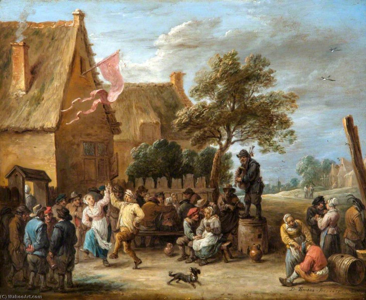 Ein Dorffest Am Sankt-georgs-tag — David Teniers Der Jüngere