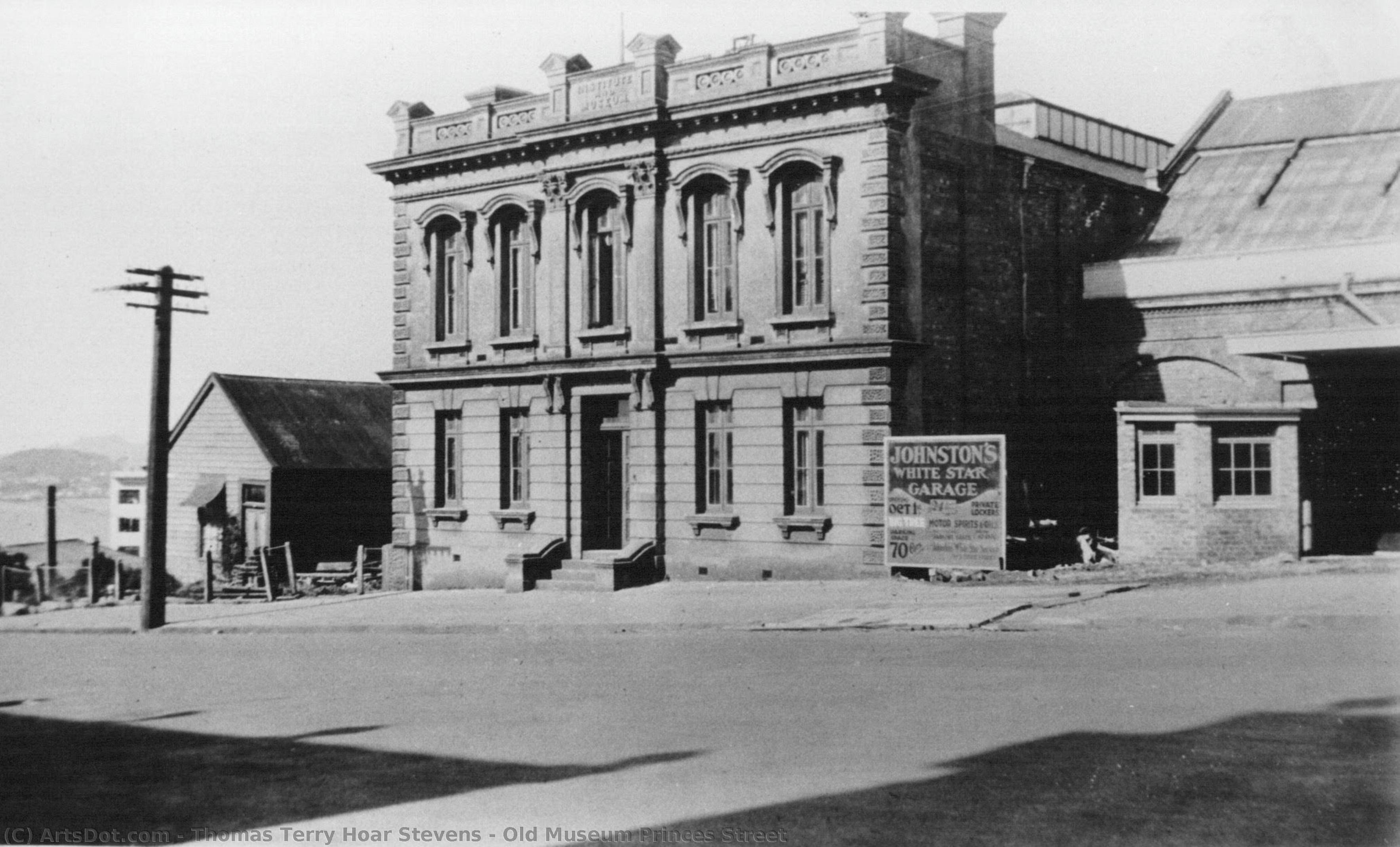 Old Museum Princes Street — Thomas Terry Hoar Stevens