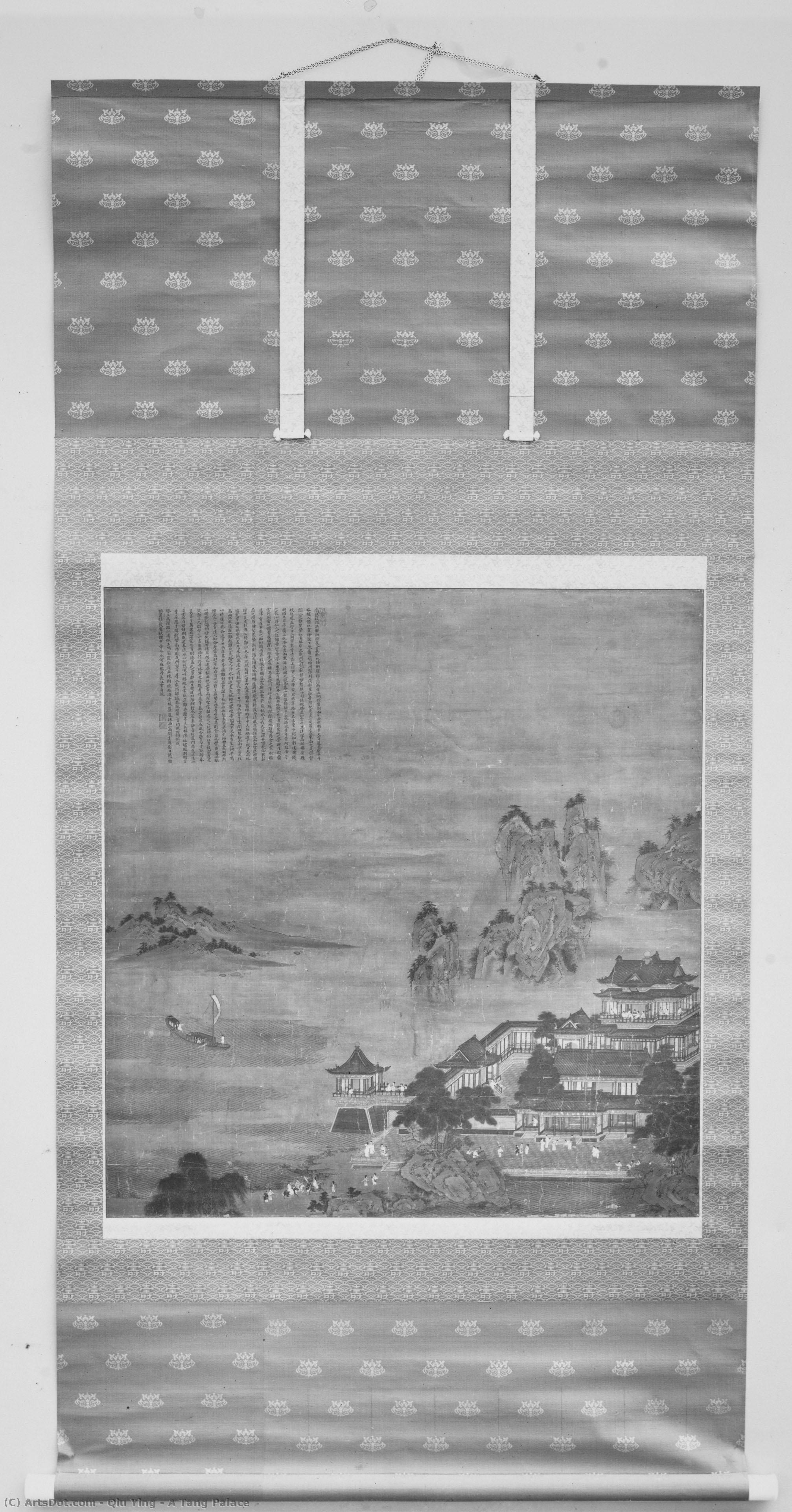 A Tang Palace — Qiu Ying