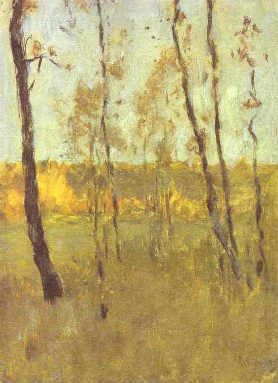 Autumn - Study — Isaak Ilyich Levitan