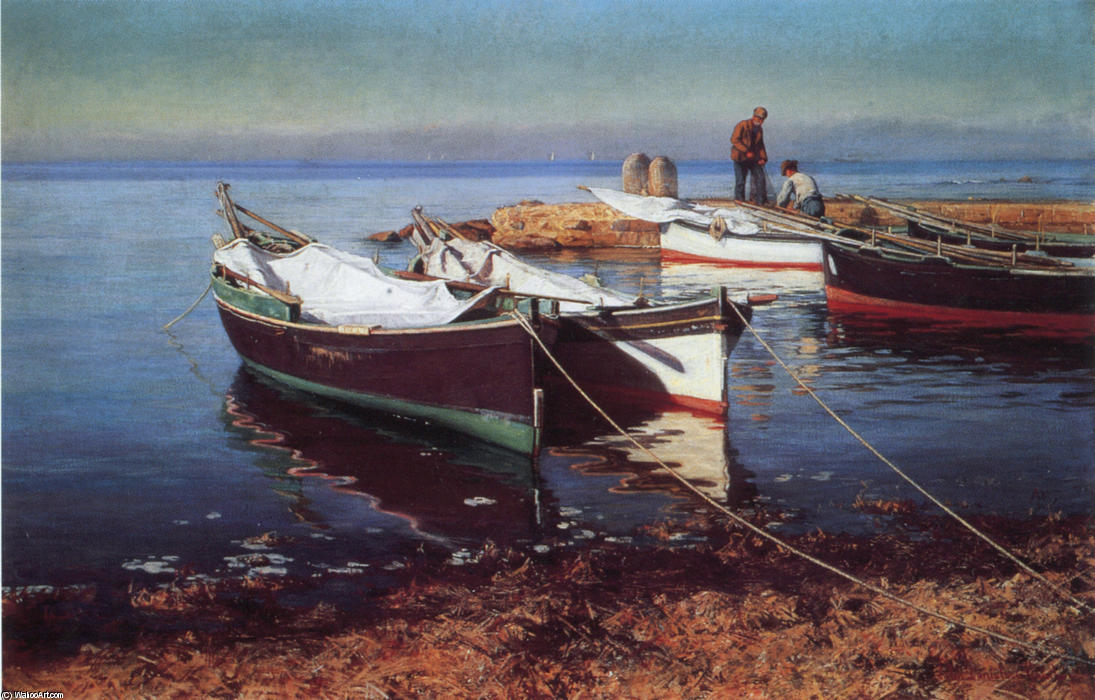 Fishing Boats — Elin Kleopatra Danielson-gambogi