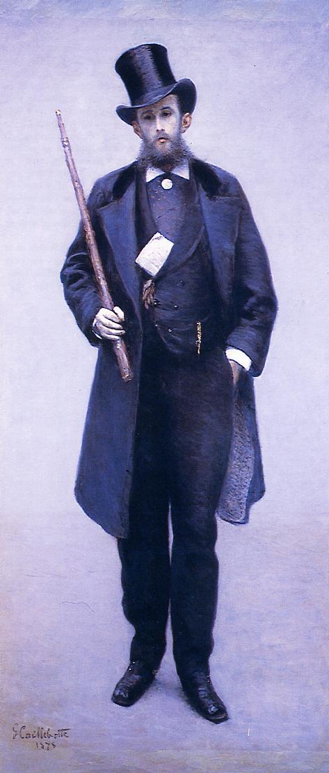 Portrait Of Paul Hugot — Gustave Caillebotte