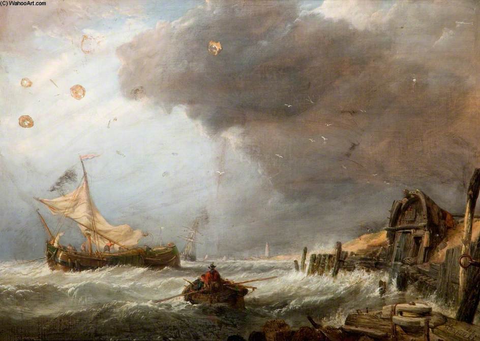 Off Calais — クラークソン・フレデリック・スタンフィールド