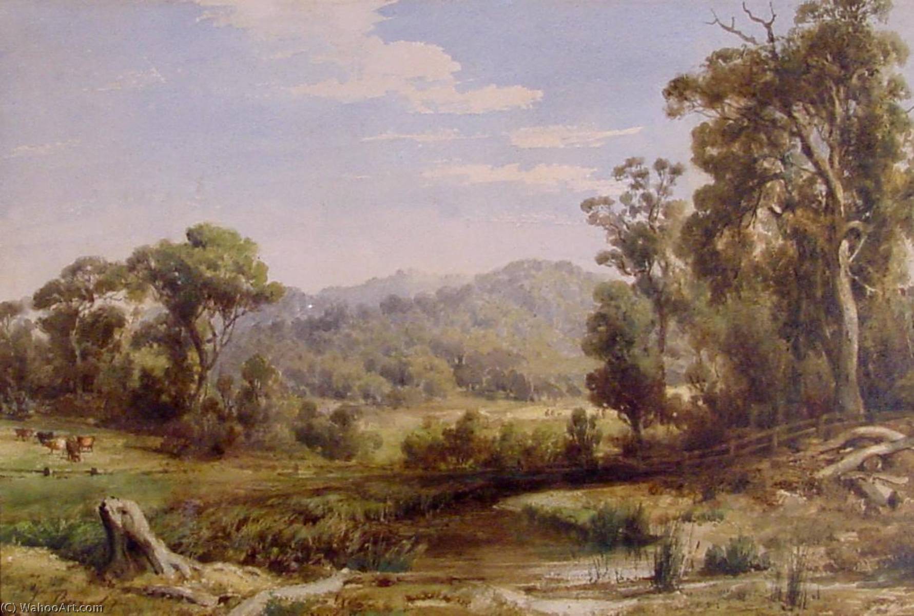 The Macedon Ranges — Abram-louis Buvelot