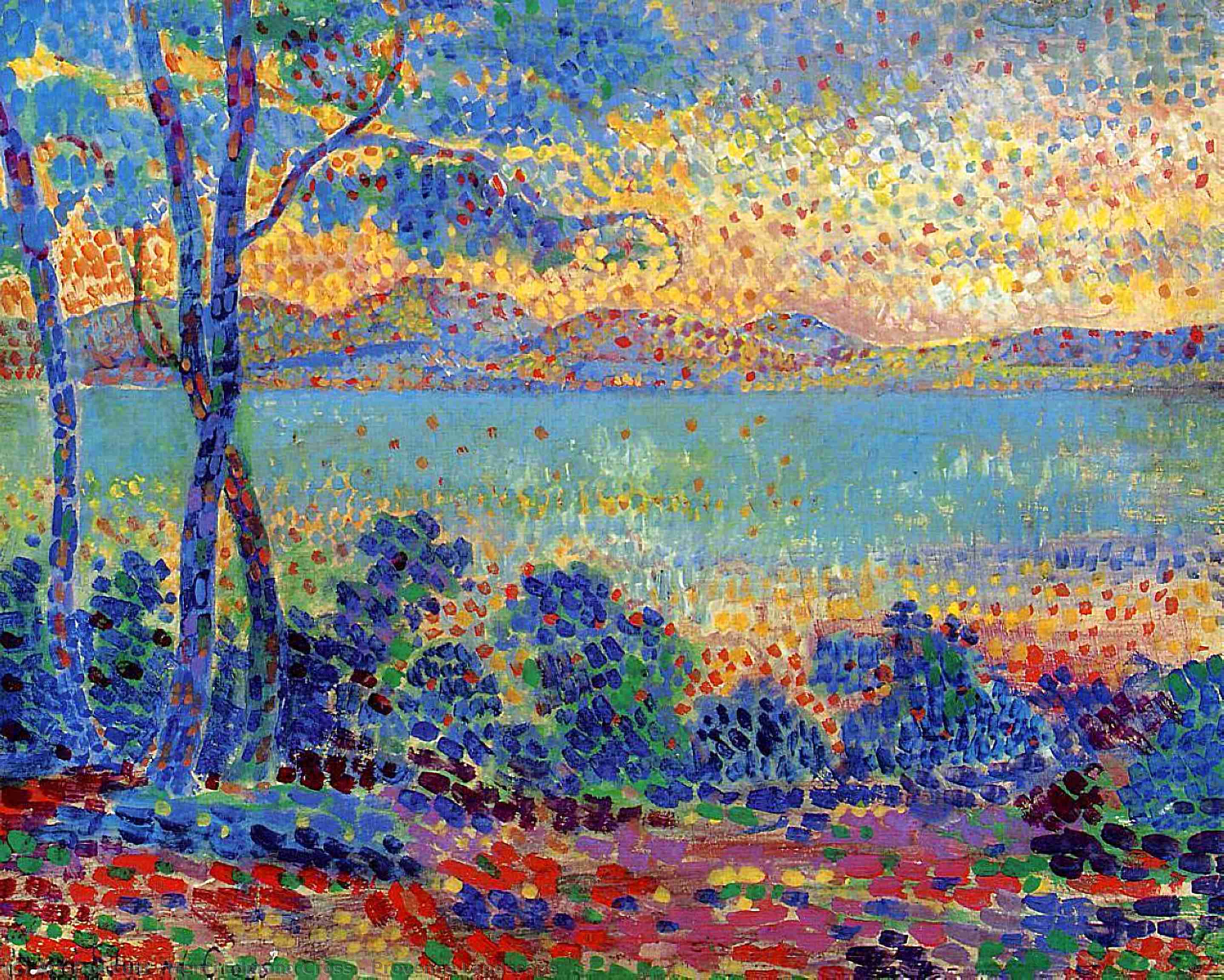 Provence Landscape — Henri Edmond Cross