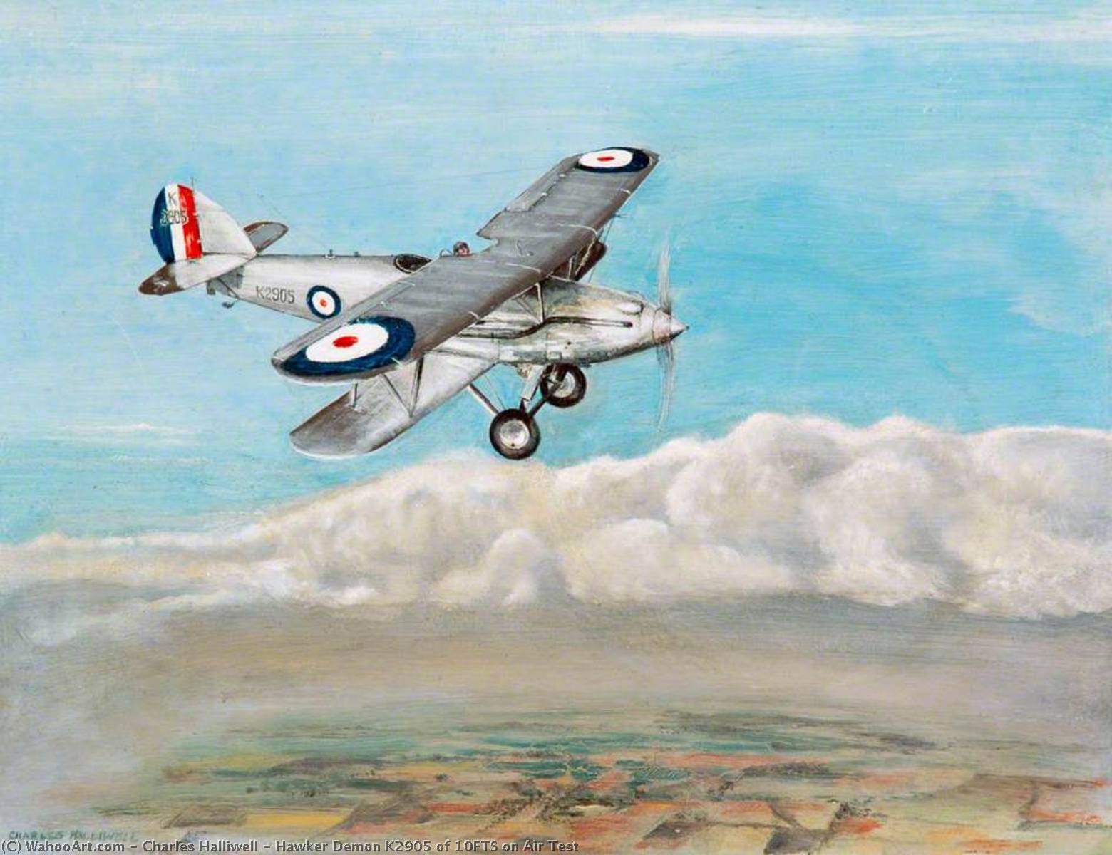 Hawker Demon K2905 Of 10fts On Air Test — Charles Halliwell