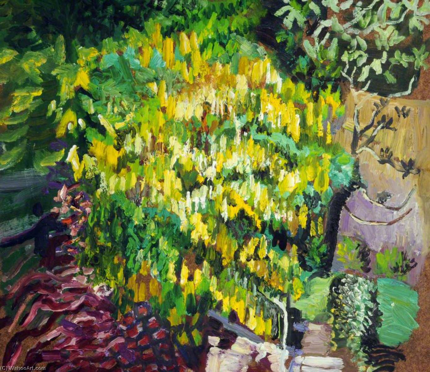 Foliage At Le Coin — Francis Ferdinand Maurice Cook