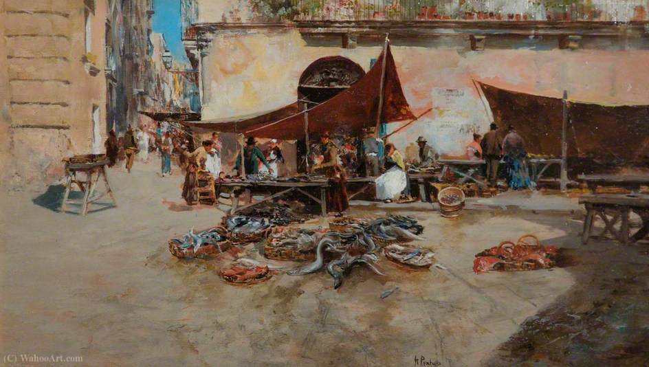 Fish Market, Naples — Attilio Pratella