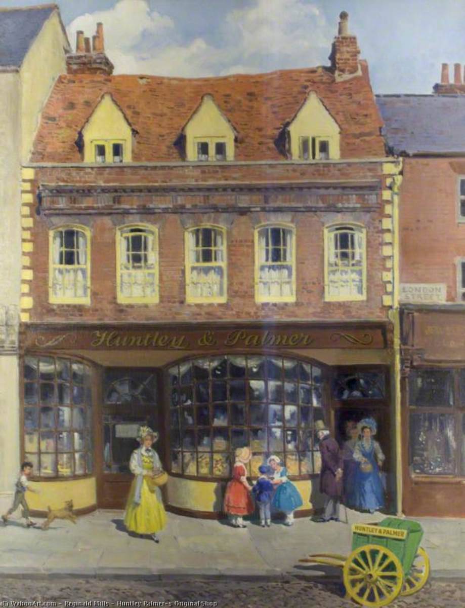 Huntley Palmer's Original Shop — Reginald Mills