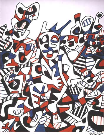 Site To The Man Sitting — Jean Philippe Arthur Dubuffet