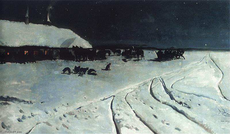 Noc Na Ukrainie — Józef Chełmoński