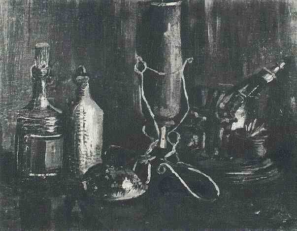 Still Life With Bottles And A Cowrie Shell — フィンセント・ファン・ゴッホ