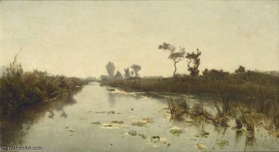 A View Of The Tolboomsloot — Paul Joseph Constantine Gabriel