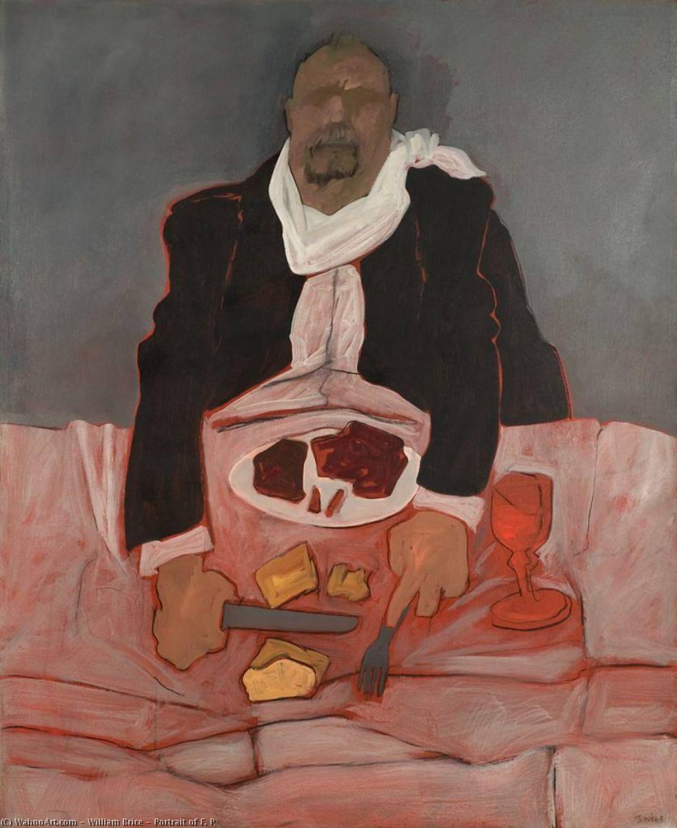 Portrait Of F. P — William Brice