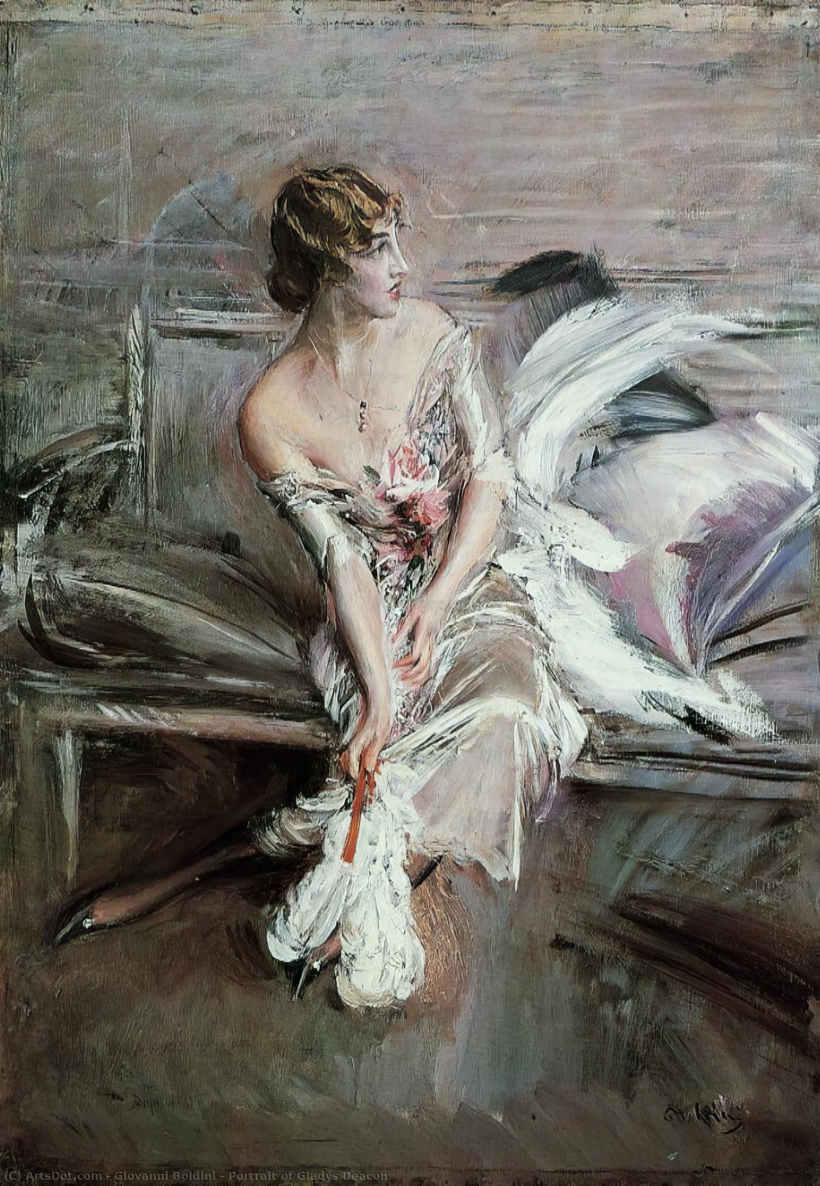 Portrait Of Gladys Deacon — Giovanni Boldini