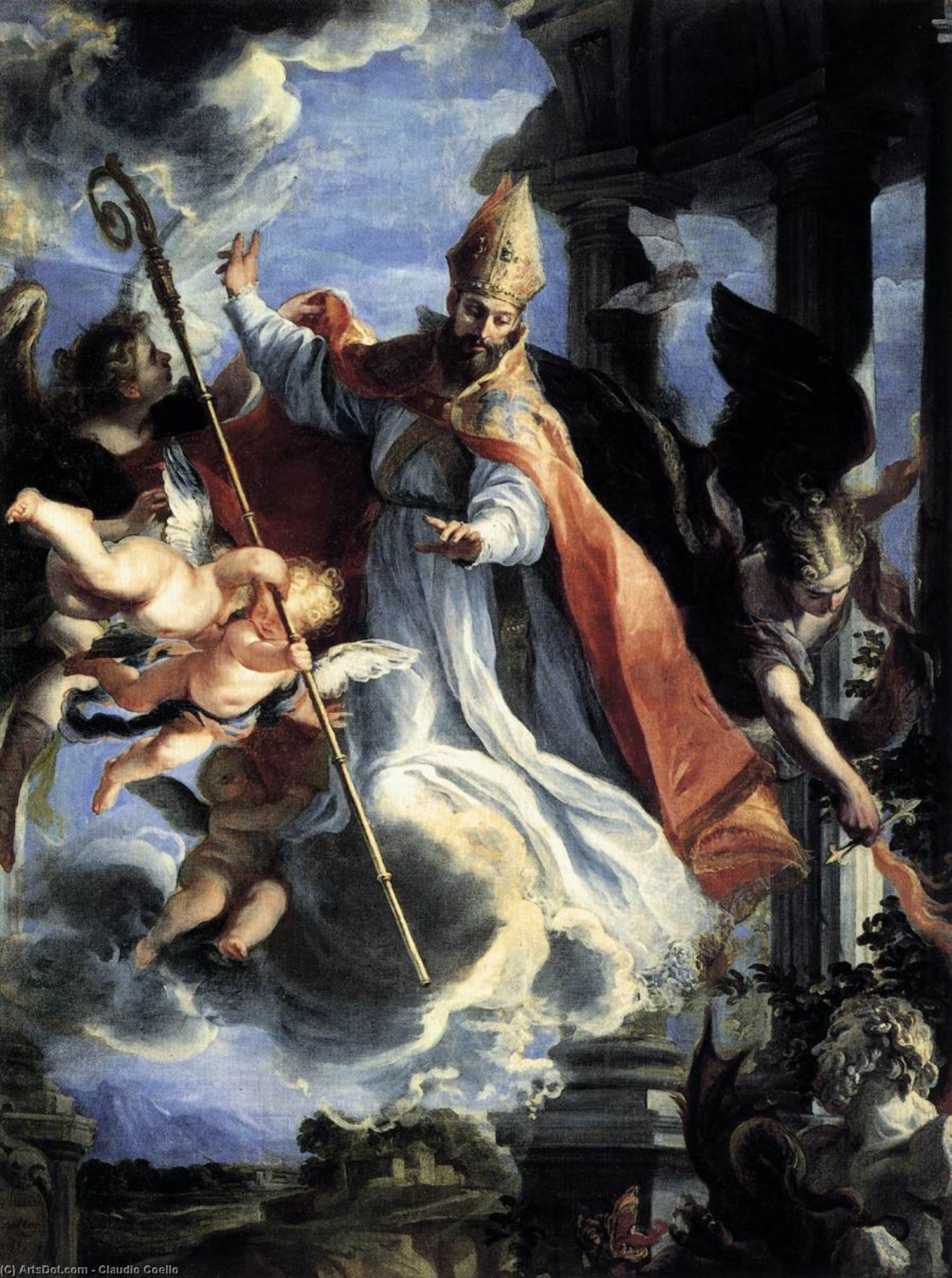 The Triumph Of St Augustine — Клаудио Коэлло