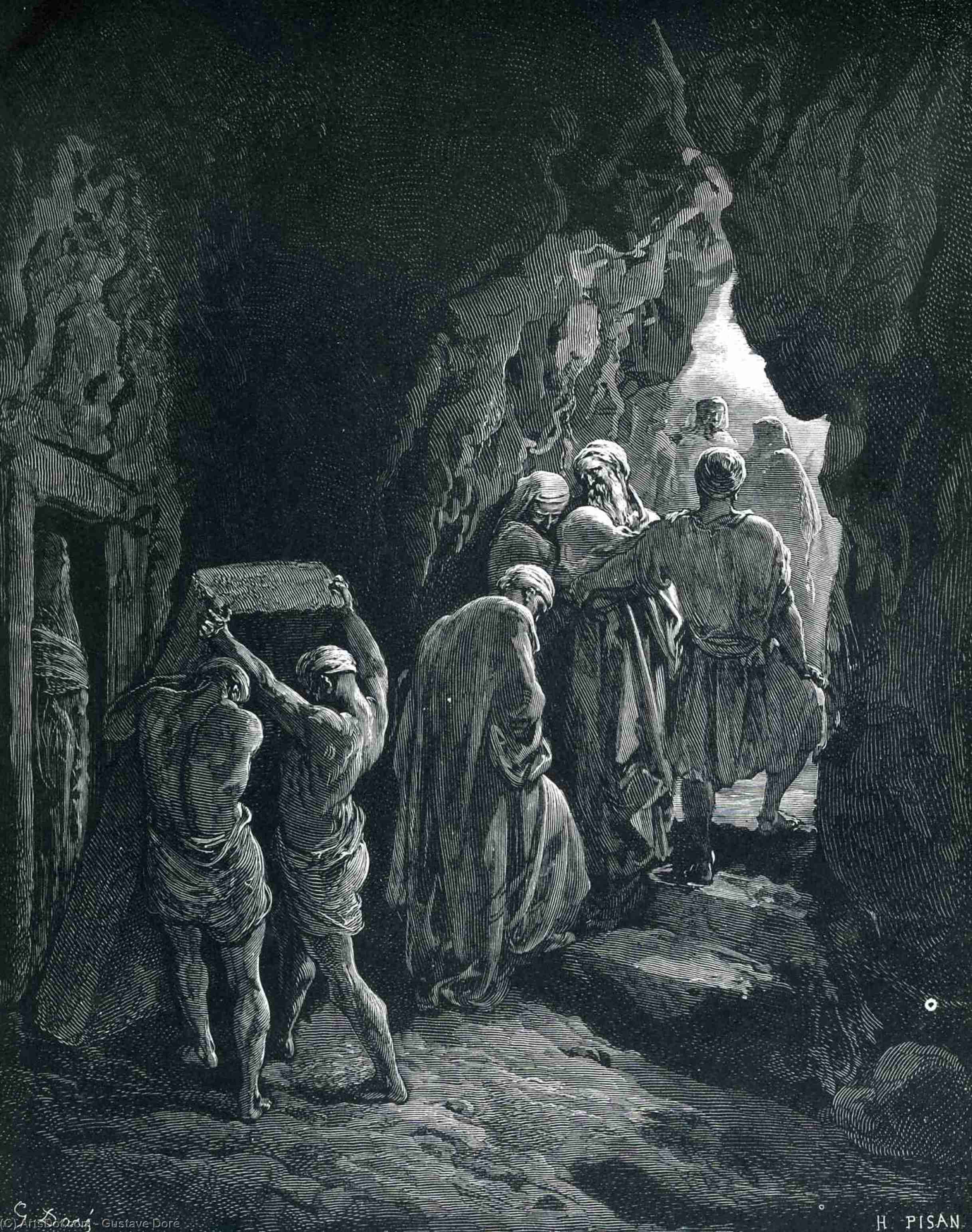 The Burial Of Sarah — Paul Gustave Doré