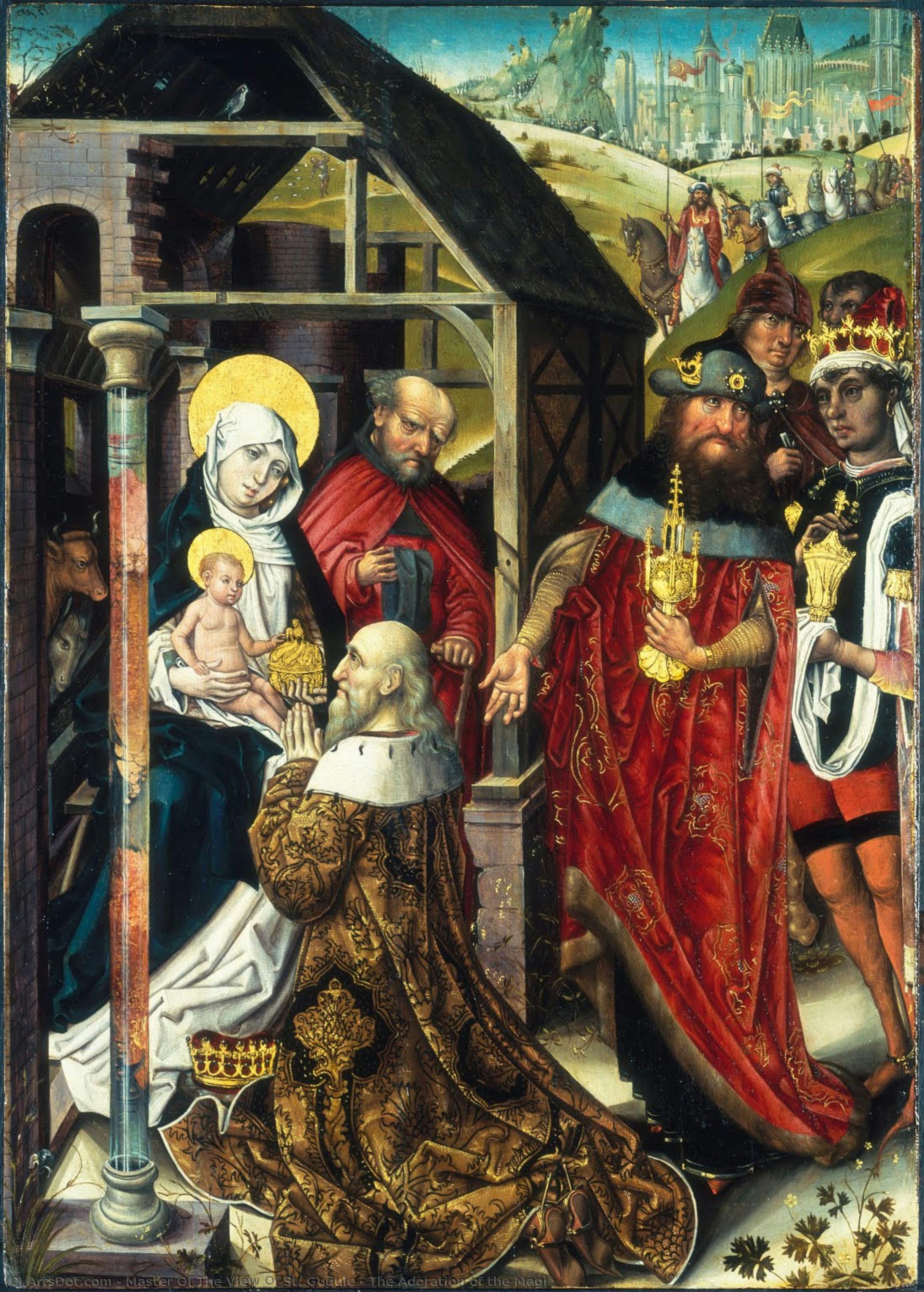 The Adoration Of The Magi — Master Of The View Of St. Gudule
