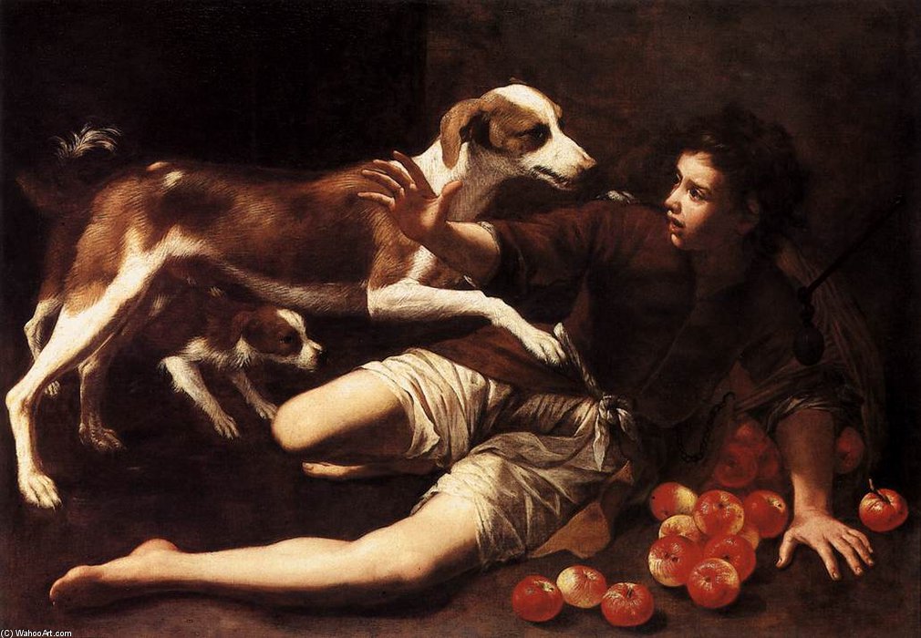 Boy Attacked By A Dog — Pedro Núñez De Villavicencio
