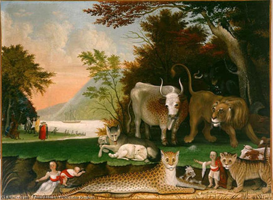 Peaceable Kingdom — エドワード・ヒックス