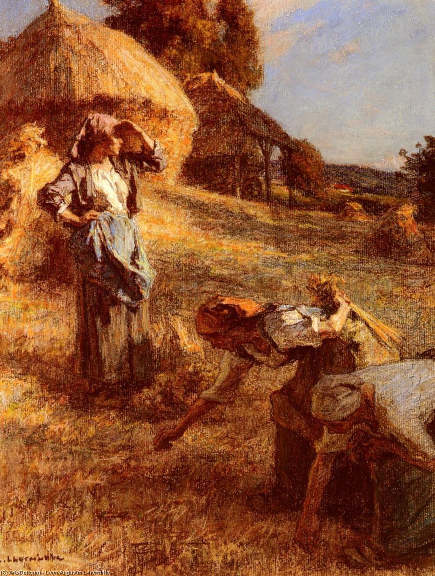 L_hermitte Leon Augustin Haymakers — Леон Огистен Лермит
