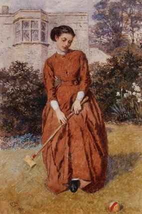 The Croquet Player — Charles Green