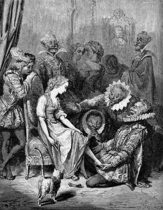He Perceived That Her Little Foot Slid In Without Trouble — Paul Gustave Doré