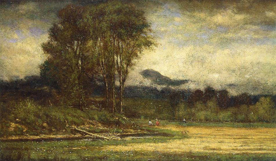 Landscape With Pond — George Innes