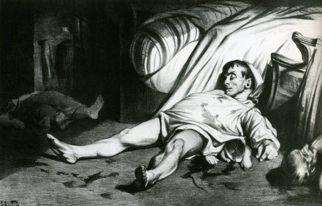 Rue Transnonain Street Transnonain — Honoré Daumier