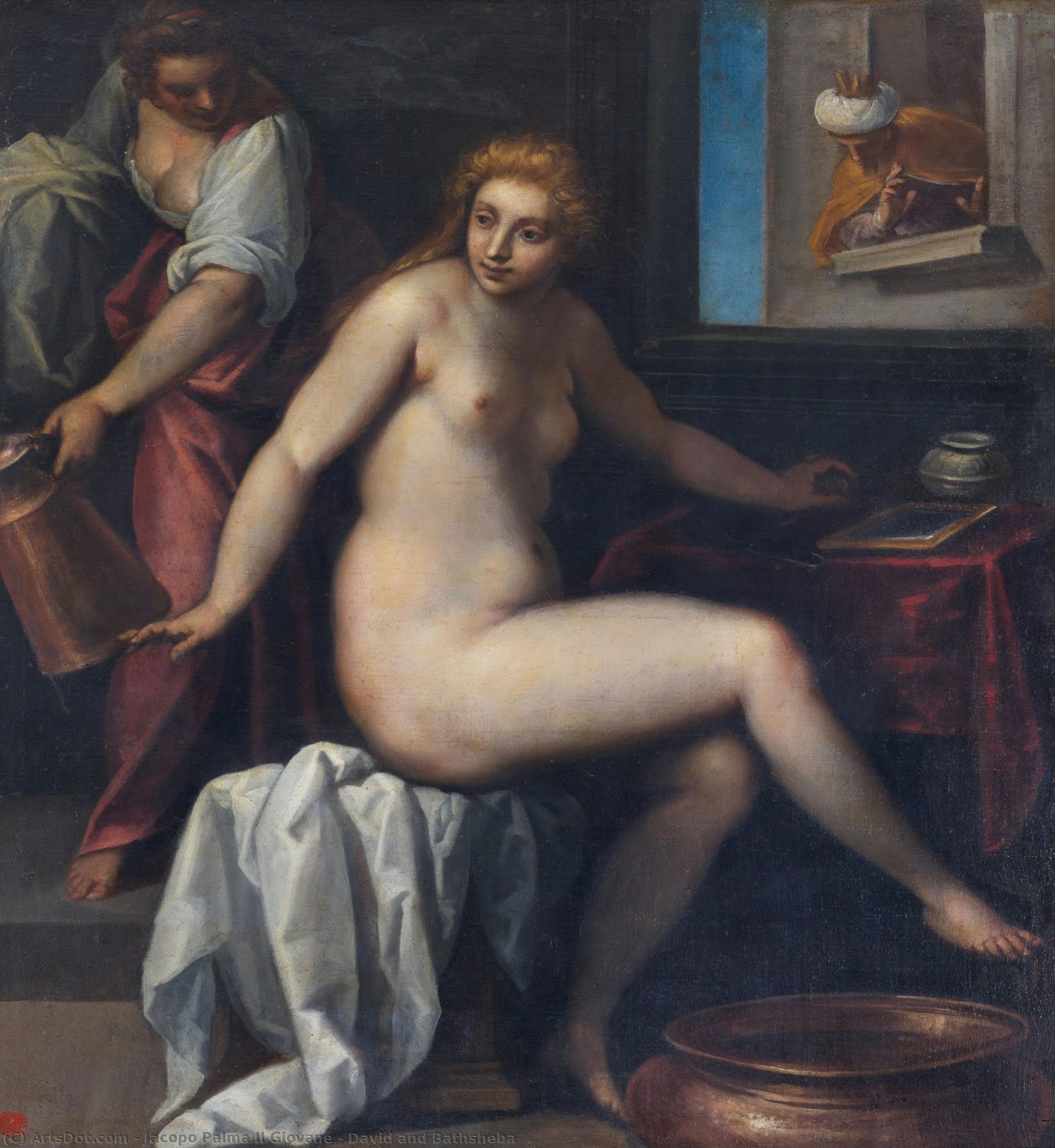 David And Bathsheba — ヤコポ・パルマ・イル・ジョヴァネ