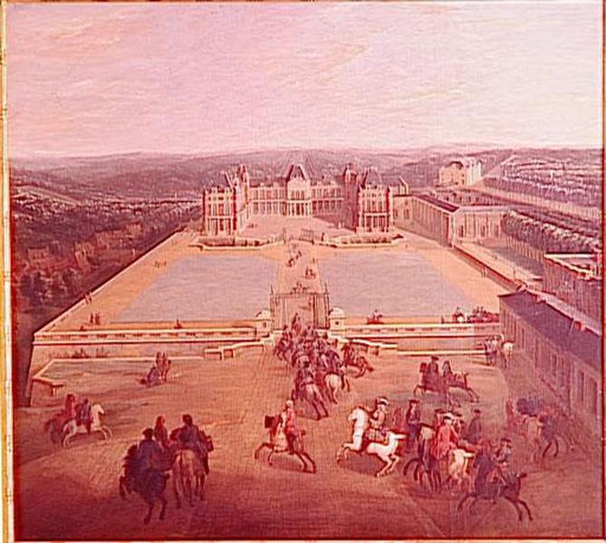 Vue Du Chateau De Meudon — Martin Pierre Denis (martin Le Jeune)