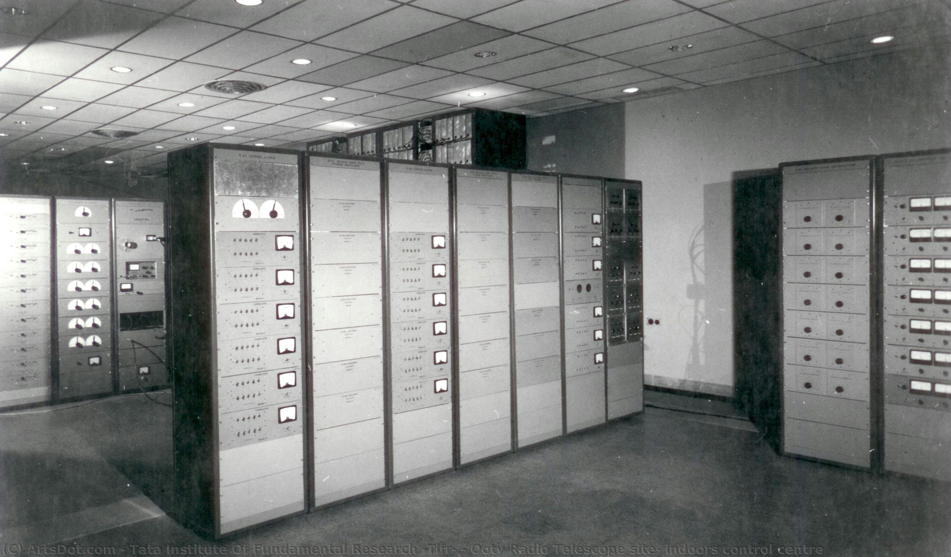 Ooty Radio Telescope Site, Indoors Control Centre — Tata Institute Of Fundamental Research (tifr)
