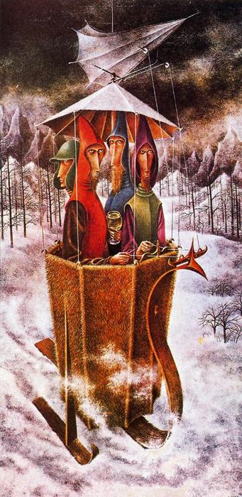 Expedition Of The Golden Water — Remedios Varo