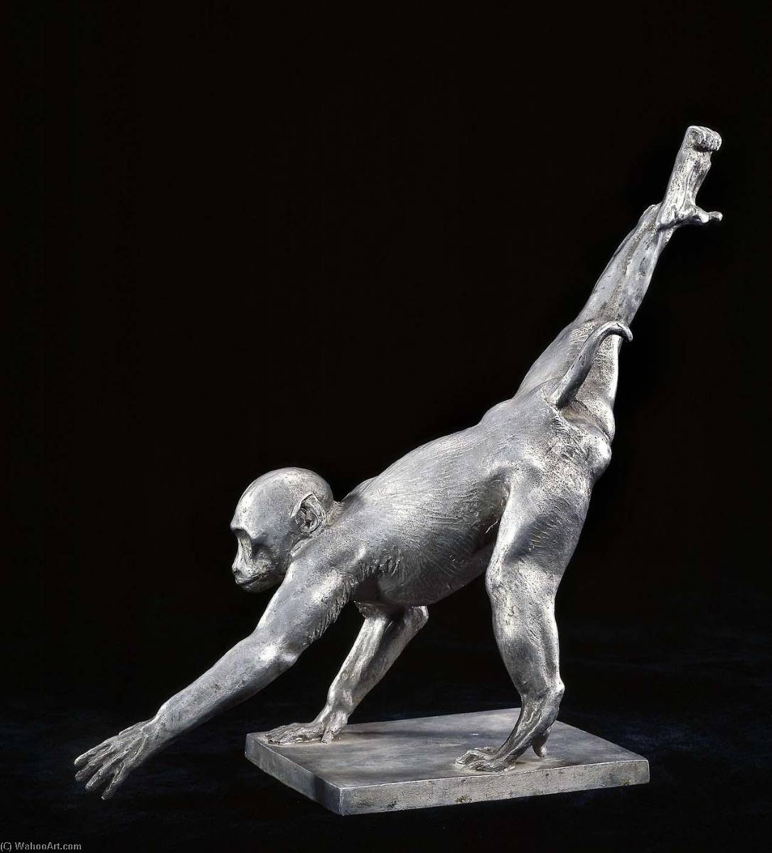 Hughy Reaching For Food — Anna Vaughn Hyatt Huntington