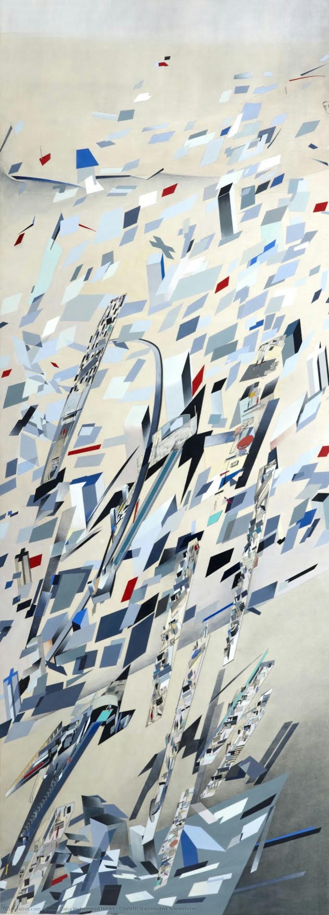 Confetti Suprematist Snowstorm — Dame Zaha Mohammad Hadid