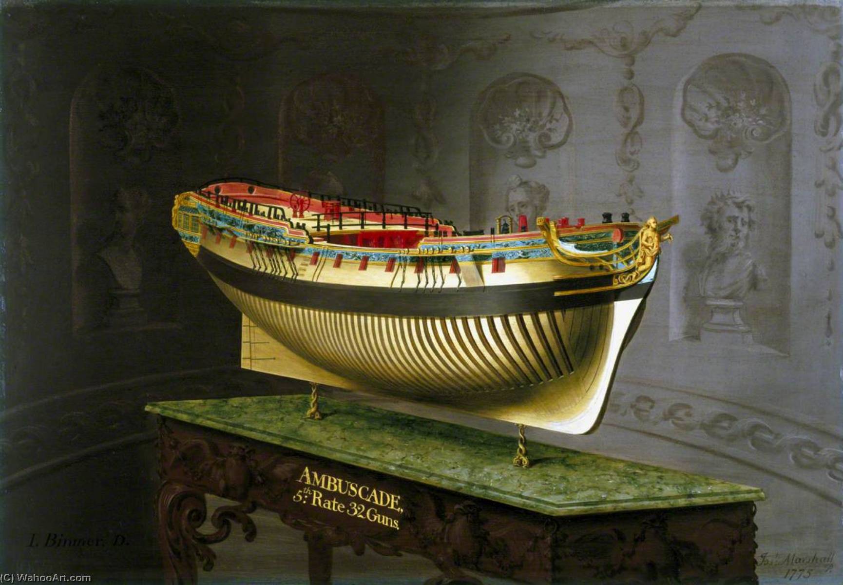 Hms 'ambuscade' — Joseph Marshall