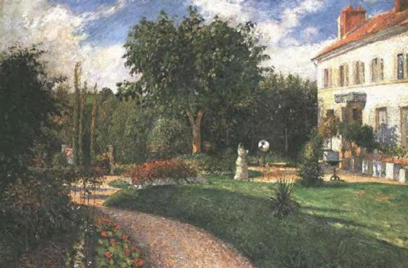 Garden Of Les Mathurins — Camille Pissarro