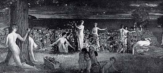 The Fantasy Of The Vine, (painting) — Arthur B. Davies