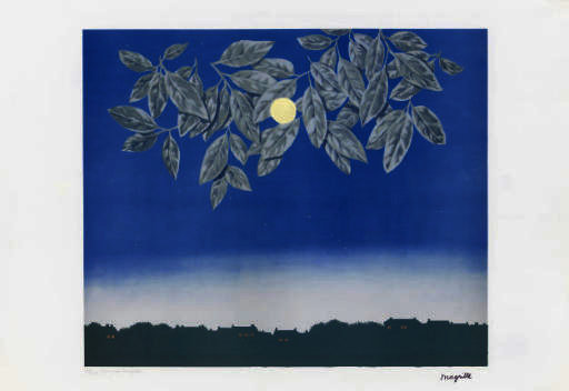 La Page Blanche — René Magritte