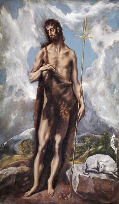 St. John The Baptist — Эль Греко