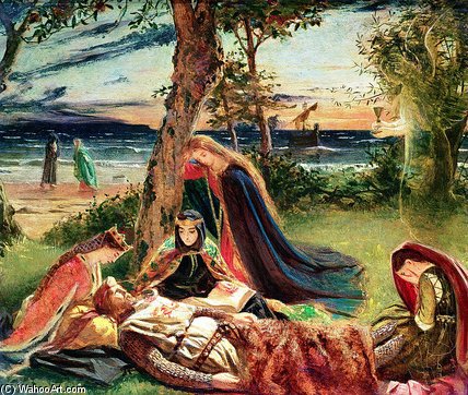 The Death Of Arthur — James Archer